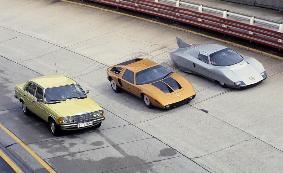  Mercedes-Benz C111-II Concept 1970 года  (фото 5 из 16)